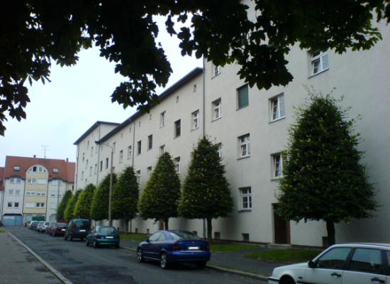 Ansicht des Hauses von der Eingangsseite